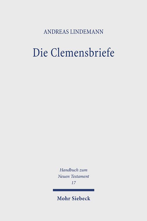 Produktbild: Die Clemensbriefe
