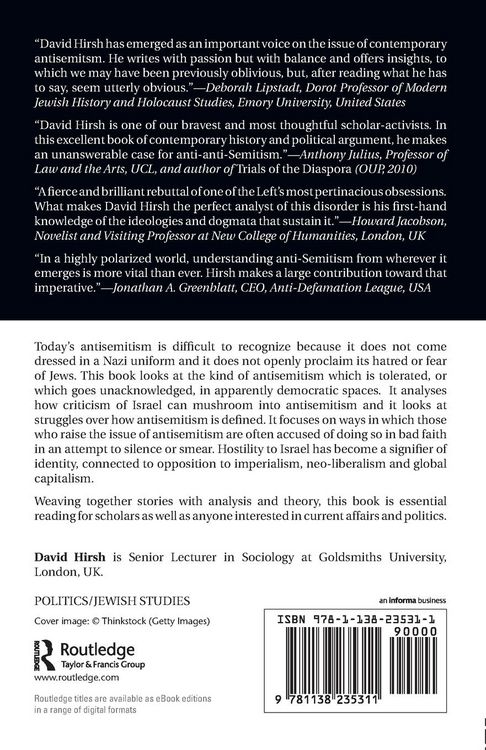 Produktbild: Contemporary Left Antisemitism