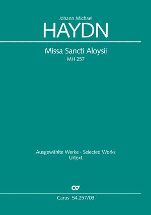 Produktbild: Missa Sancti Aloysii (Klavierauszug)