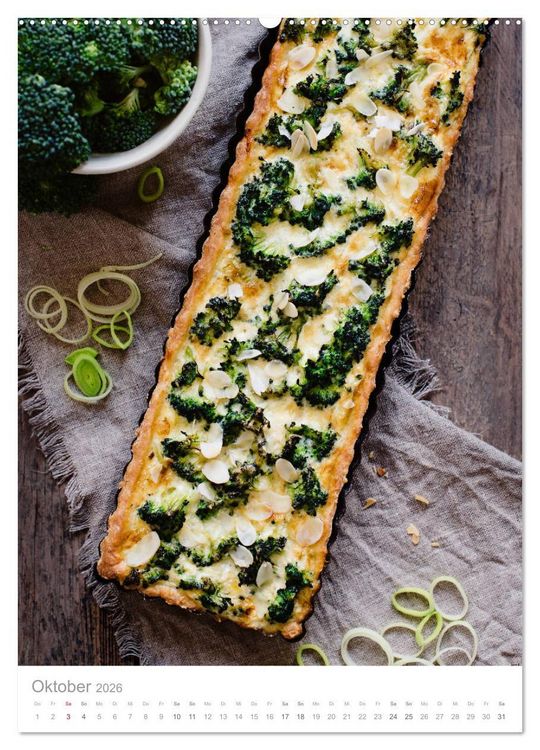 Produktbild: Vegetarisch inspiriert (Wandkalender 2026 DIN A2 hoch), CALVENDO Monatskalender