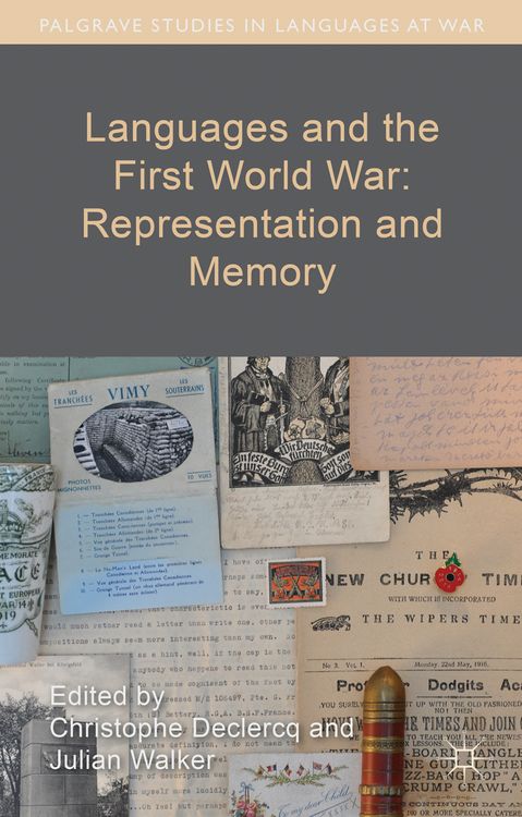 Produktbild: Languages and the First World War: Representation and Memory