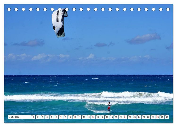 Produktbild: Lust auf Meer - Wasserfreuden in Kuba (Tischkalender 2026 DIN A5 quer), CALVENDO Monatskalender