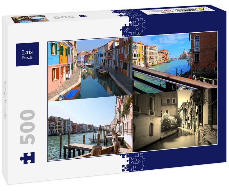 Produktbild: Lais Puzzle Collage Venedig 500 Teile