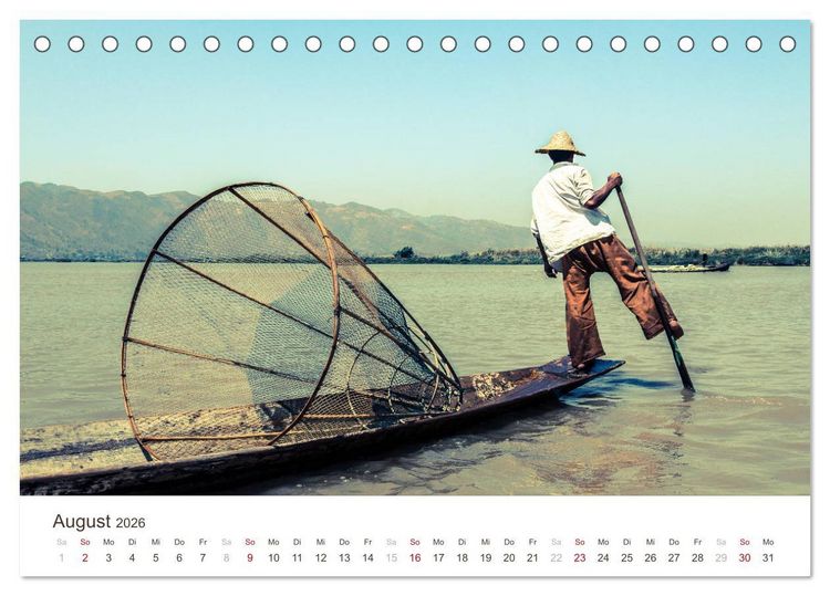 Produktbild: S&Uuml;DOSTASIEN (Tischkalender 2026 DIN A5 quer), CALVENDO Monatskalender