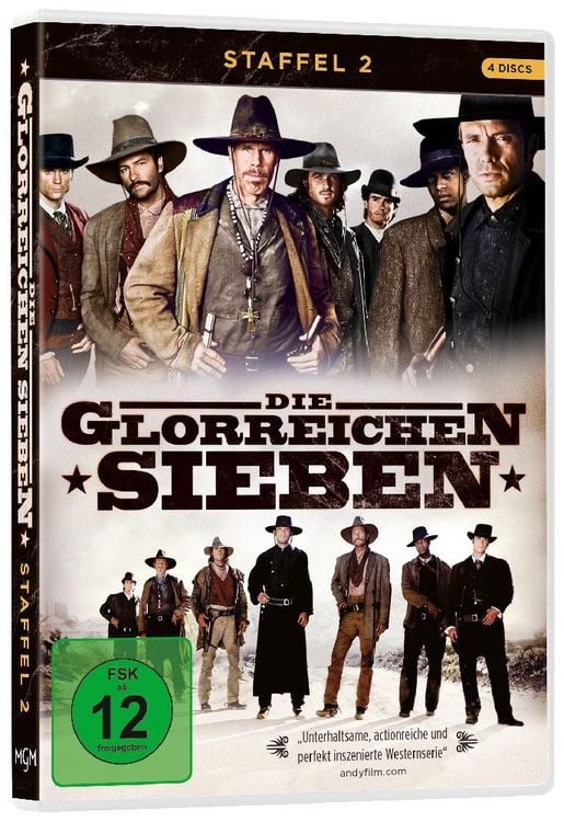 Produktbild: Die Glorreichen 7 - Staffel 2 [4 DVDs]