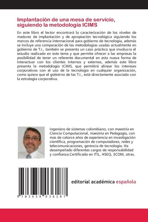 Produktbild: Implantaci&oacute;n de una mesa de servicio, siguiendo la metodolog&iacute;a ICIMS