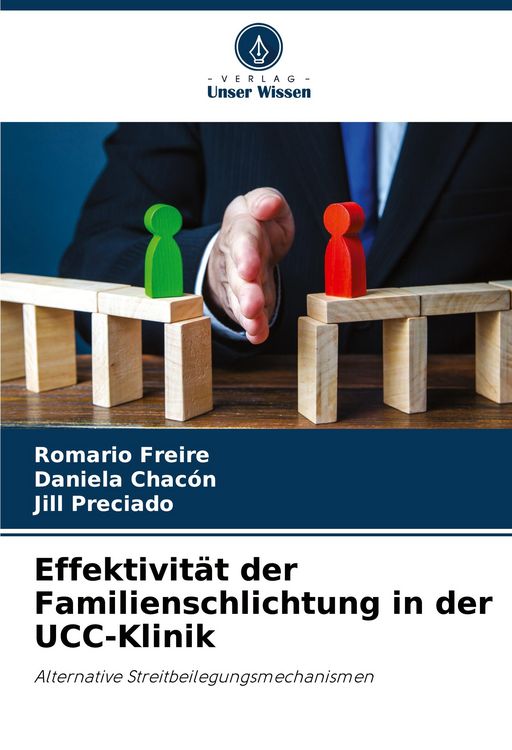 Produktbild: Effektivit&auml;t der Familienschlichtung in der UCC-Klinik
