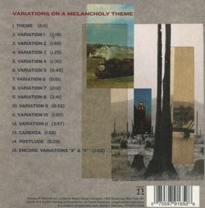 Produktbild: Variations on a Melancholy Theme
