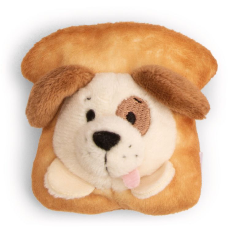 Produktbild: NICI - Mini MagNICI Hund mit Toast 7cm an Header Karte