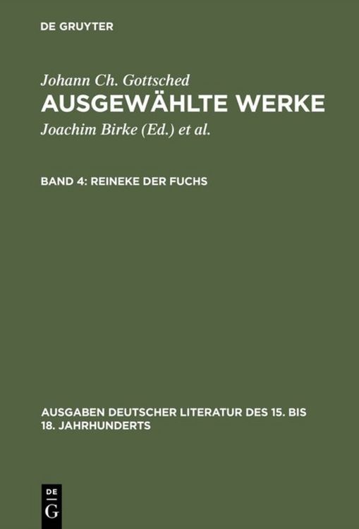 Produktbild: Reineke der Fuchs