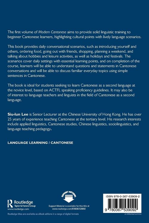 Produktbild: Modern Cantonese Book 1