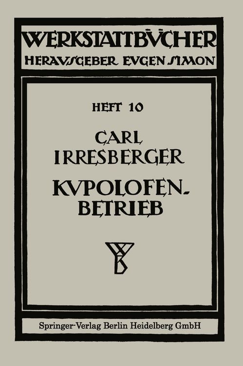 Produktbild: Kupolofenbetrieb