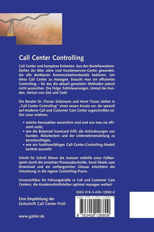 Produktbild: Call Center Controlling