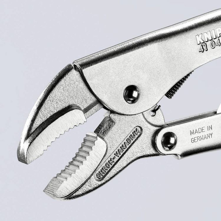 Produktbild: Knipex 41 04 250 Gripzange Halbrund 0 - 40mm 250mm