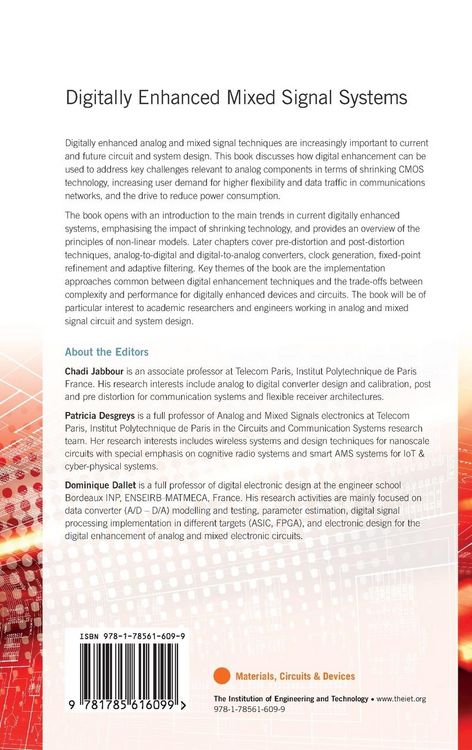 Produktbild: Digitally Enhanced Mixed Signal Systems