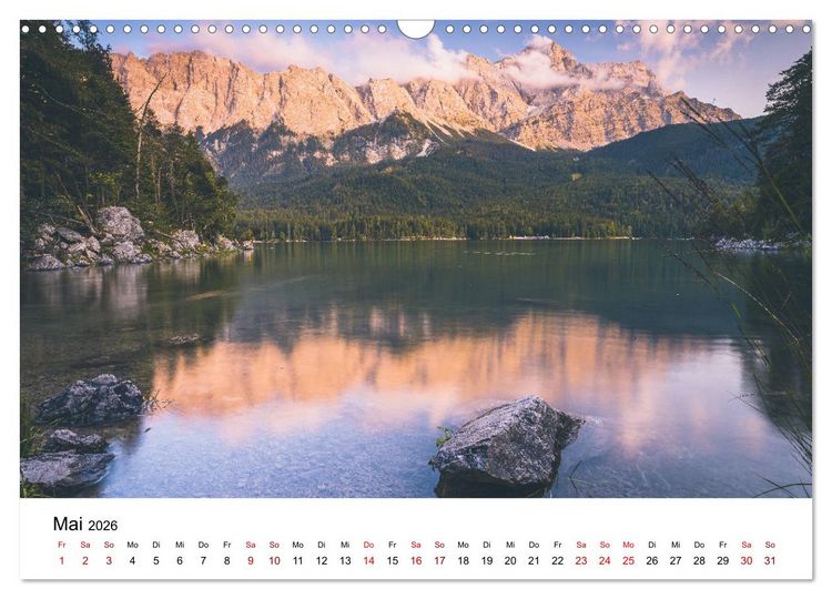 Produktbild: Magische Landschaften - Faszination Natur (Wandkalender 2026 DIN A3 quer), CALVENDO Monatskalender