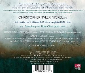 Produktbild: Tyler Nickel: Music for Woodwind Choirs