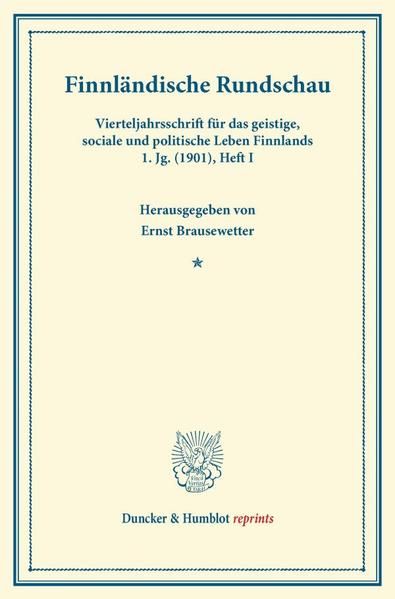 Produktbild: Finnl&auml;ndische Rundschau.