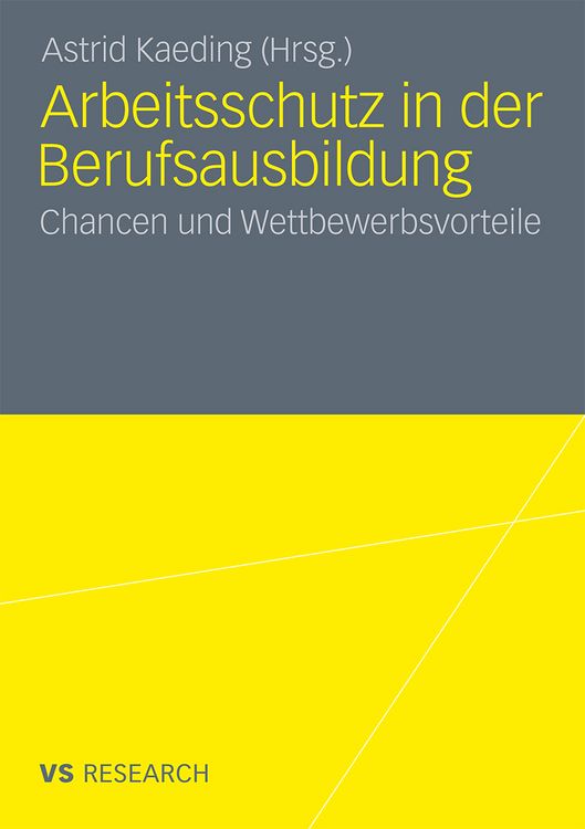 Produktbild: Arbeitsschutz in der Berufsausbildung