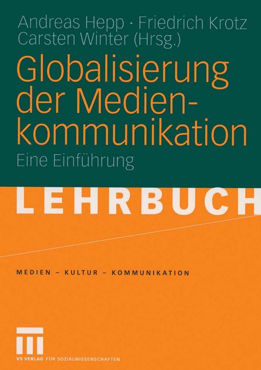 Produktbild: Globalisierung der Medienkommunikation