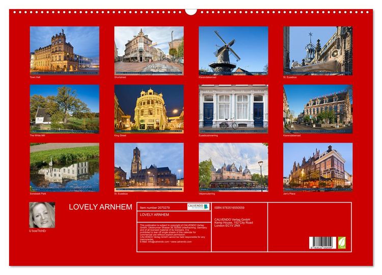 Produktbild: LOVELY ARNHEM (Wall Calendar 2026 DIN A2 landscape), CALVENDO 12 Month Wall Calendar