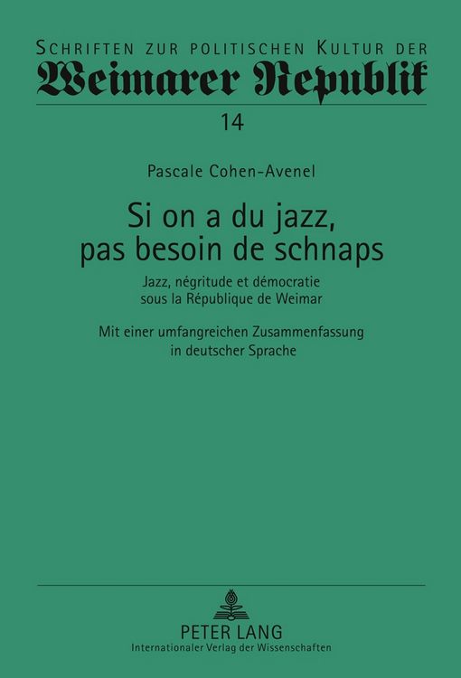 Produktbild: Si on a du jazz, pas besoin de schnaps