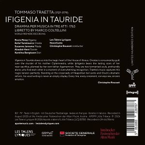 Produktbild: Traetta: Ifigenia in Tauride