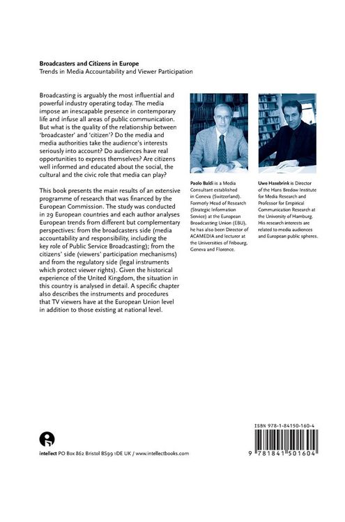 Produktbild: Broadcasters and Citizens in Europe