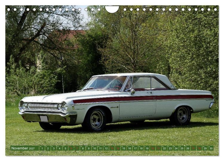 Produktbild: Oldtimer - Fahrzeuge die Geschichte schrieben (Wandkalender 2027 DIN A4 quer), CALVENDO Monatskalender