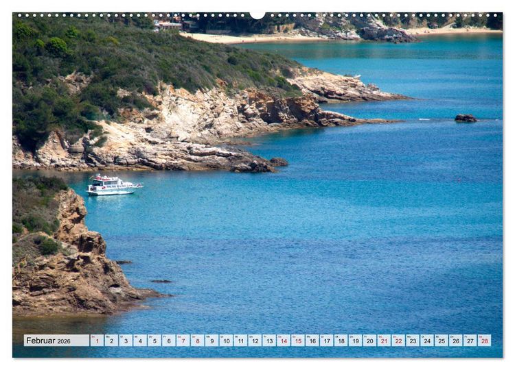 Produktbild: Insel Elba Impressionen (hochwertiger Premium Wandkalender 2026 DIN A2 quer), Kunstdruck in Hochglanz