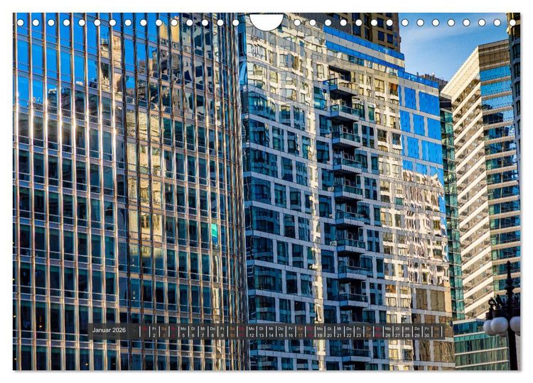 Produktbild: CHICAGO Ungew&ouml;hnliche Momente (Wandkalender 2026 DIN A4 quer), CALVENDO Monatskalender