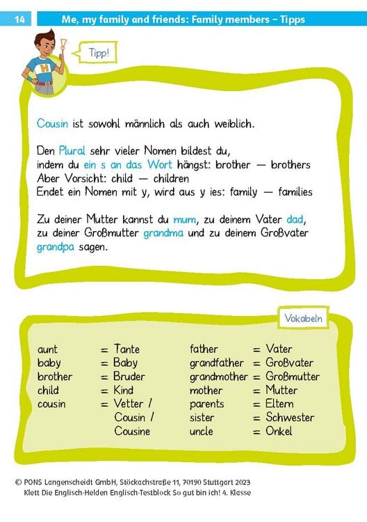 Produktbild: Englisch-Testblock So gut bin ich! 4. Klasse