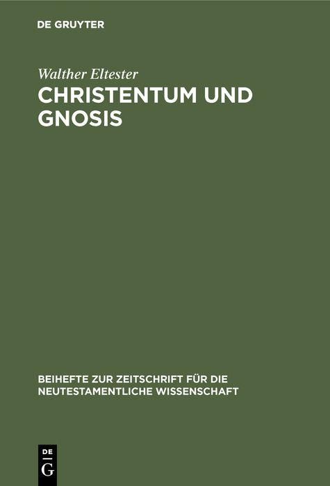 Produktbild: Christentum und Gnosis
