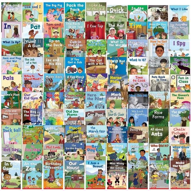 Produktbild: Decodable Books: Grades Pk-K Through Grade 2 Complete 90-Book Set