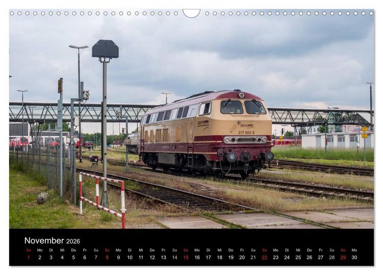 Produktbild: Erfolg einer Lokfamilie - Die V160-Baureihen (Wandkalender 2026 DIN A3 quer), CALVENDO Monatskalender