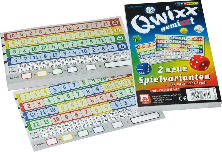 Produktbild: Qwixx gemixxt