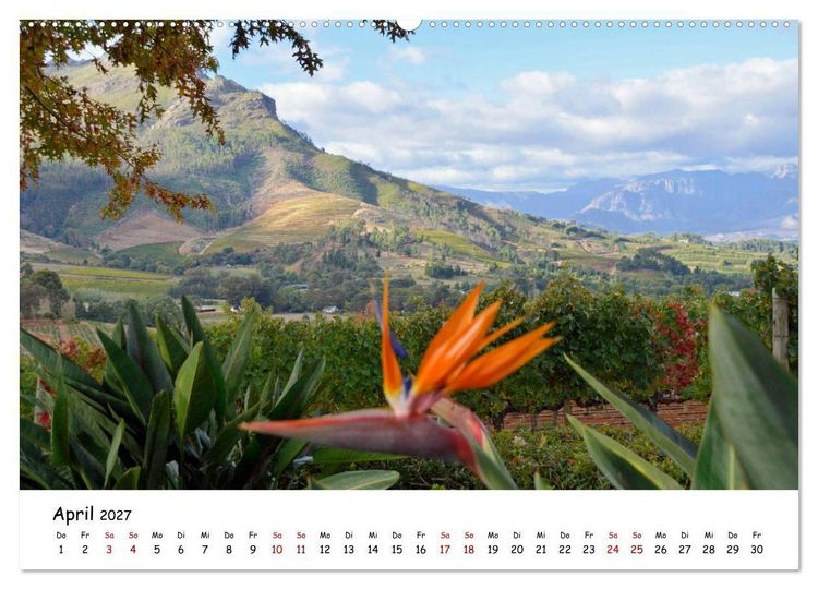 Produktbild: Natur und Landschaft. S&uuml;dliches Afrika 2027 (hochwertiger Premium Wandkalender 2027 DIN A2 quer), Kunstdruck in Hochglanz