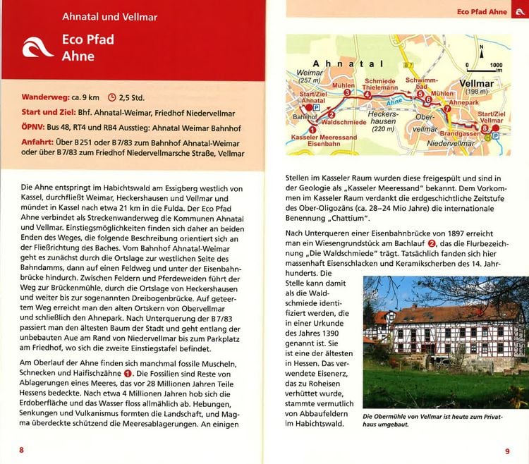 Produktbild: Die Eco Pfade - Wanderungen im Landkreis Kassel