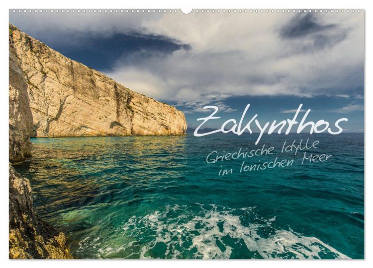 Produktbild: Zakynthos - Griechische Idylle im Ionischen Meer (Wandkalender 2026 DIN A2 quer), CALVENDO Monatskalender