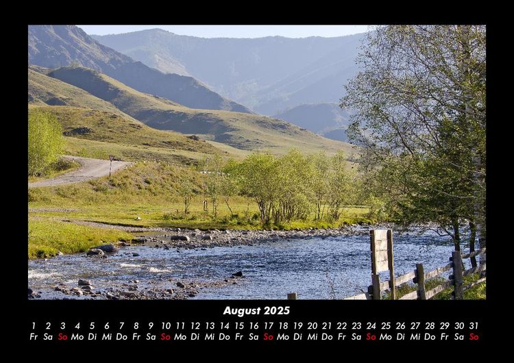 Produktbild: Berge 2025 Fotokalender DIN A3