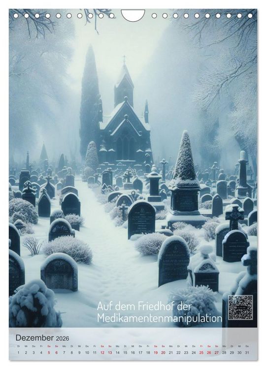 Produktbild: True Crime - Schatten der Vergangenheit (Wandkalender 2026 DIN A4 hoch), CALVENDO Monatskalender