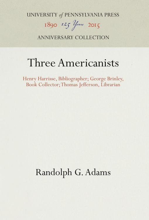 Produktbild: Three Americanists