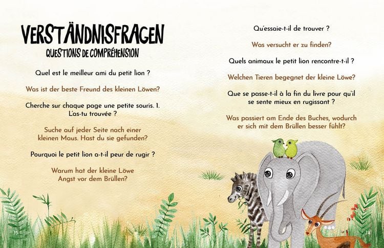 Produktbild: Brüll, kleiner Löwe - Rugis, petit lion