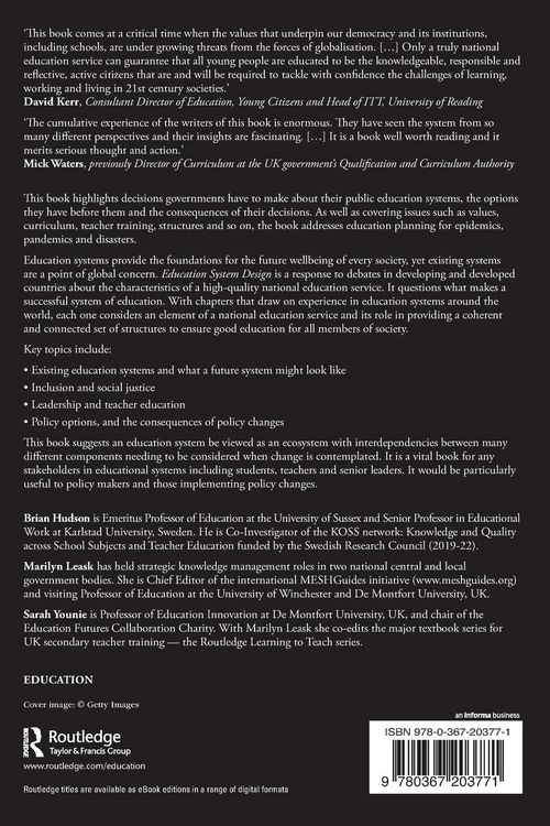 Produktbild: Education System Design