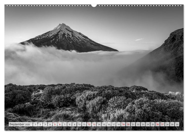 Produktbild: Monochrome Wonders (hochwertiger Premium Wandkalender 2026 DIN A2 quer), Kunstdruck in Hochglanz