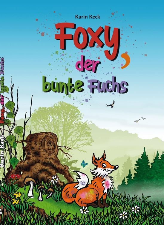 Produktbild: Foxy, der bunte Fuchs (Hardcover-Version)