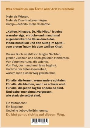 Produktbild: Kaffee. Hingabe. Dr. Mia Miau.