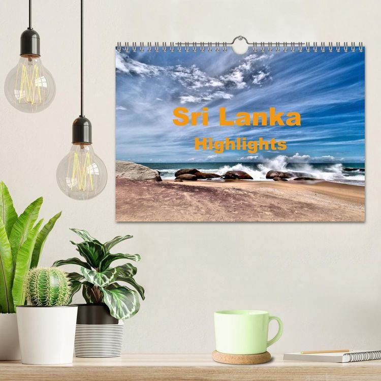 Produktbild: Sri Lanka - Highlights (Wandkalender 2027 DIN A4 quer), CALVENDO Monatskalender
