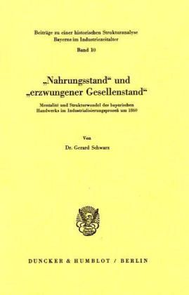 Produktbild: "Nahrungsstand" und "erzwungener Gesellenstand".