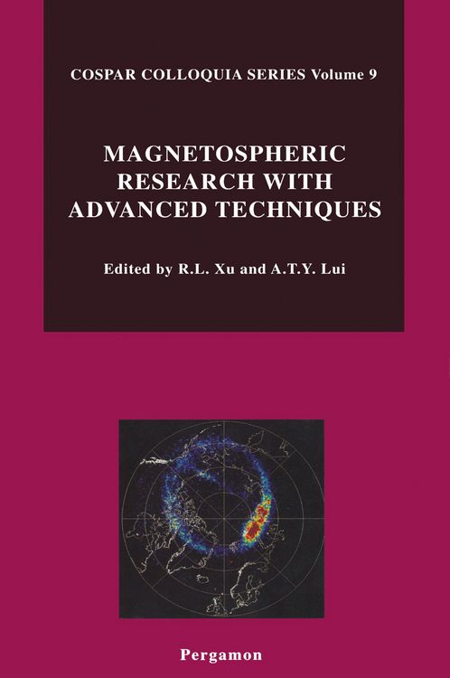 Produktbild: Magnetospheric Research with Advanced Techniques